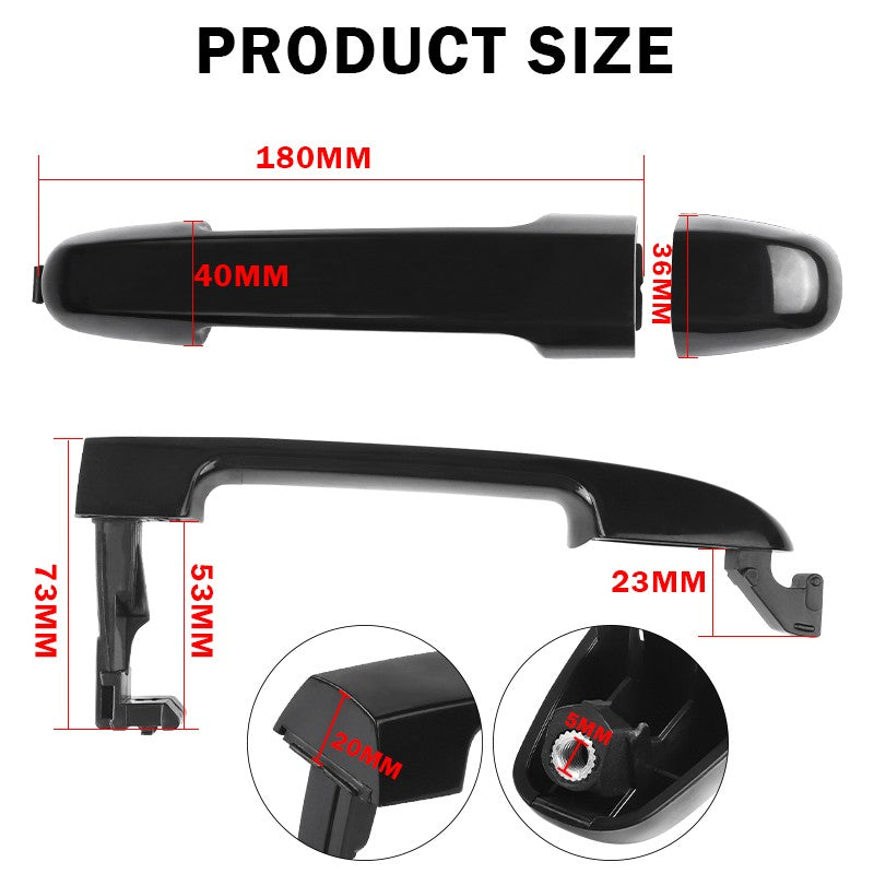 Exterior Door Handle for Hyundai i30 FD 07-12 Hatch Wagon Front LH/ Rear LH/RH