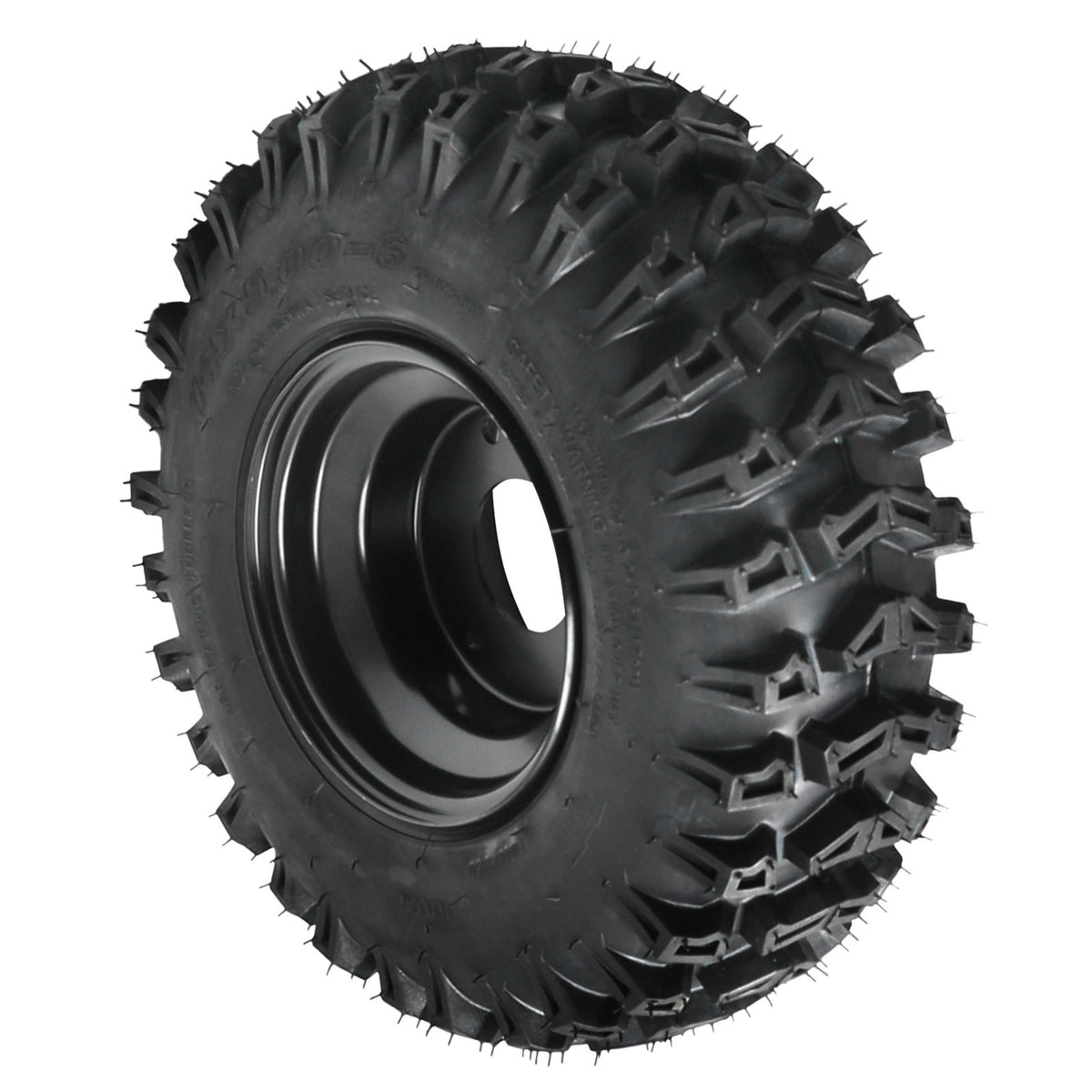 4Pack 14x5-6 14x5.00-6 Tyre Rim Wheel 6" 3 Hole 78mm for Go Kart ATV Quad E Bike