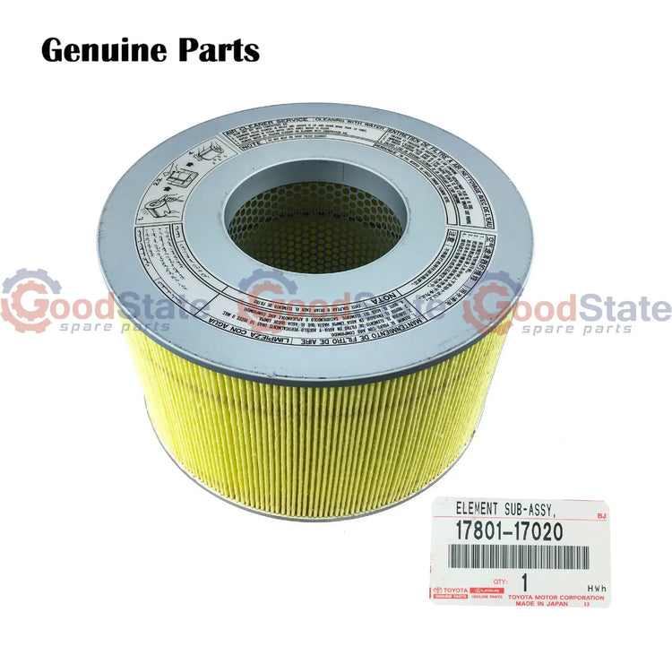 Genuine Toyota LandCruiser HDJ100 1HD FTE 4.2 Diesel Air Fuel Oil Filter Kit
