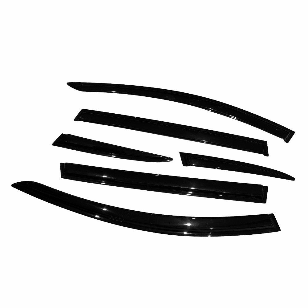 6X Weathershield Weather Shield Window Visors Deflectors For Holden Commodore VE