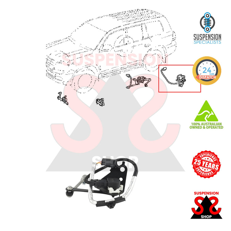 Rear Axle Left Lh Sensor, Headlight Levelling Suit TOYOTA LandCruiser 4.5 D4-D