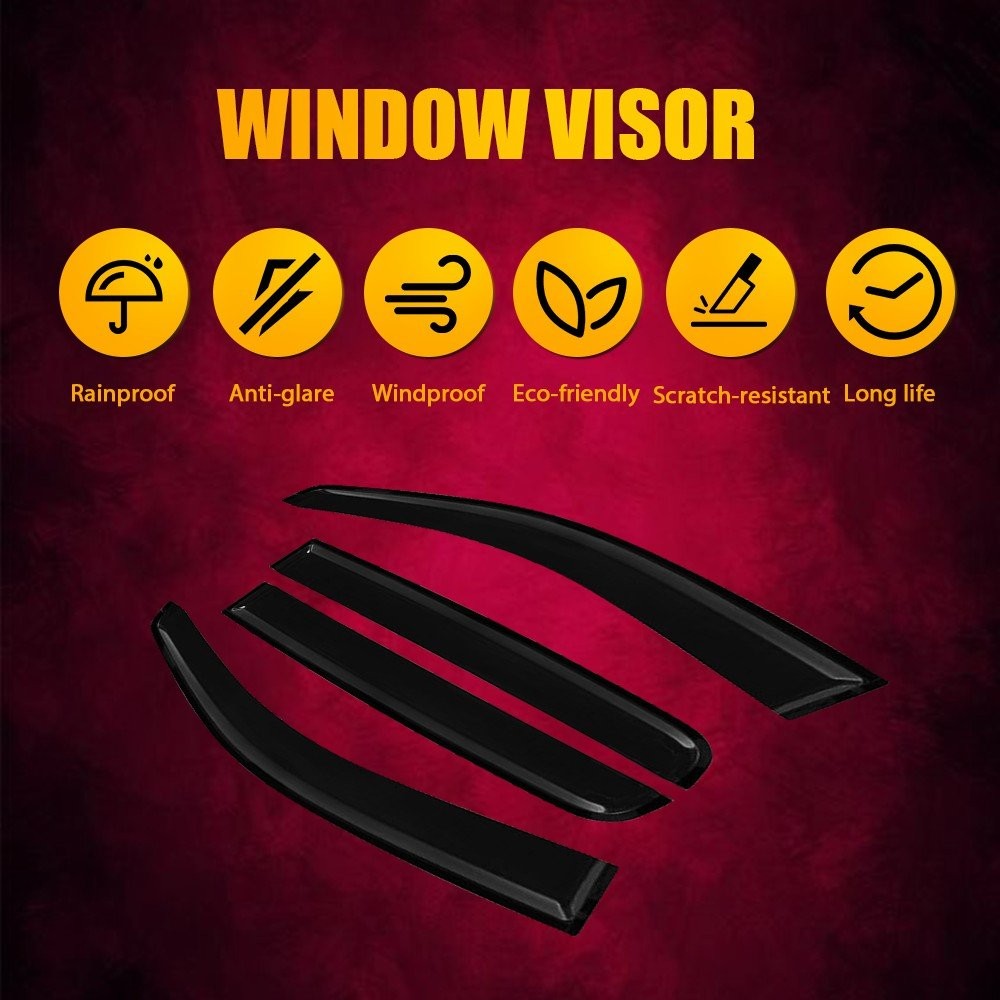 Weather shields weathershields WindowVisor for Ford Everest Next-gen 2022-ON 4U