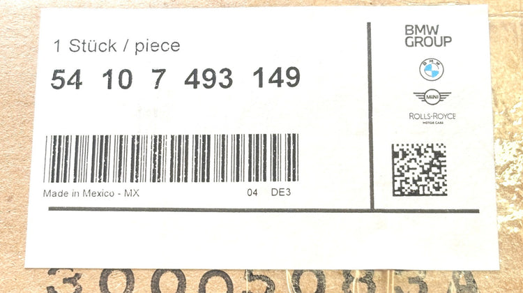 Genuine BMW X3 X4 X5 X6 X7 G01 G02 G05 G06 Sunroof Drip Rail Seal 54107493149