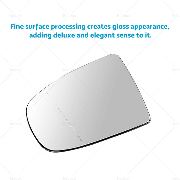 Left Side Mirror Glass Suitable for BMW X5 E70 07-14 X6 E71 08-14