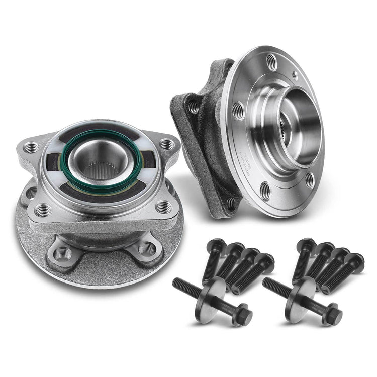 2x Rear Wheel Bearing Hub for Volvo S60 384 V70 XC70 295 2000-2009 2.4L 2.5L AWD