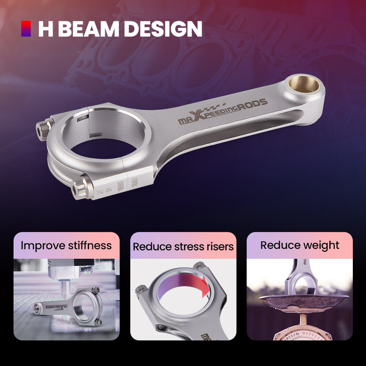 Connecting Rod Rods for Toyota Supra JZA80 2JZ 2JZGTE 2JZGE Conrod ARP Bolts Par