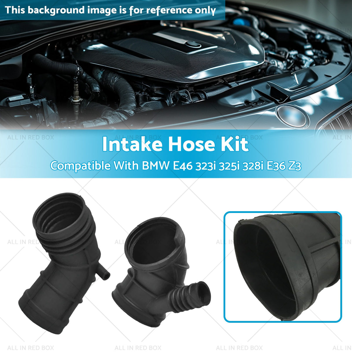 Air Intake Hose Kit Air Flow Mass Meter Suitable For BMW E46 323i 325i E36 Z3