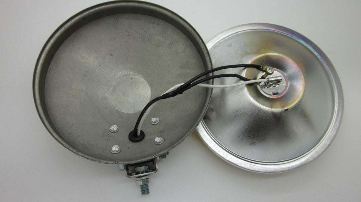CLASSIC VINTAGE 6 INCH ROUND DRIVING LIGHT BRAND NEW Suit VW BENZ BMW BMC Pair