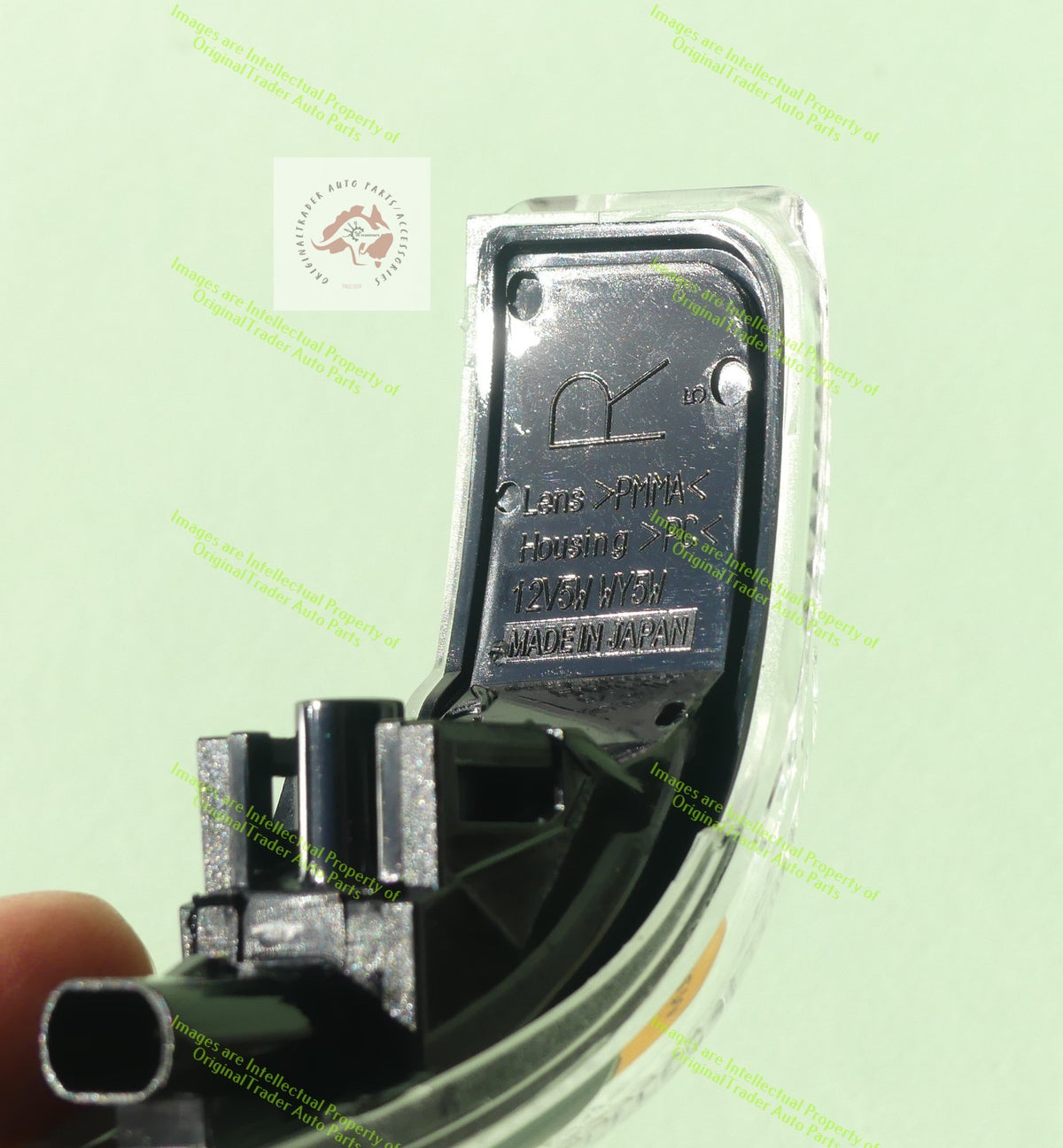 Right Side Mirror Case Cap Housing for Toyota Corolla E180 Series 2 Blue Gem 8X7