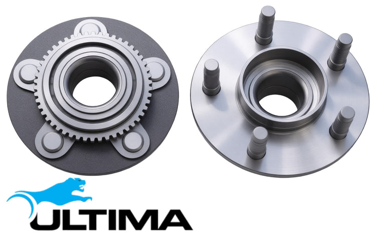 2 X FRONT WHEEL HUB AND BEARING ASSEMBLY FOR FORD FALCON AU MPFI SOHC 4.0L I6