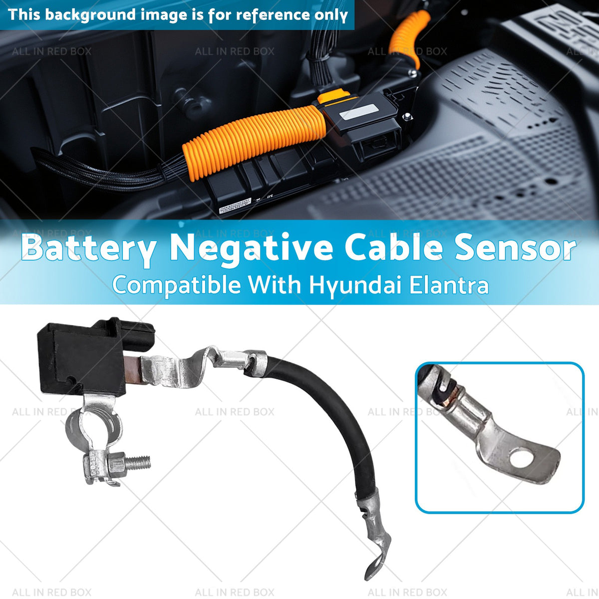 Battery Negative Cable Sensor Suitable for 2011-2015 Hyundai Elantra 371803X300