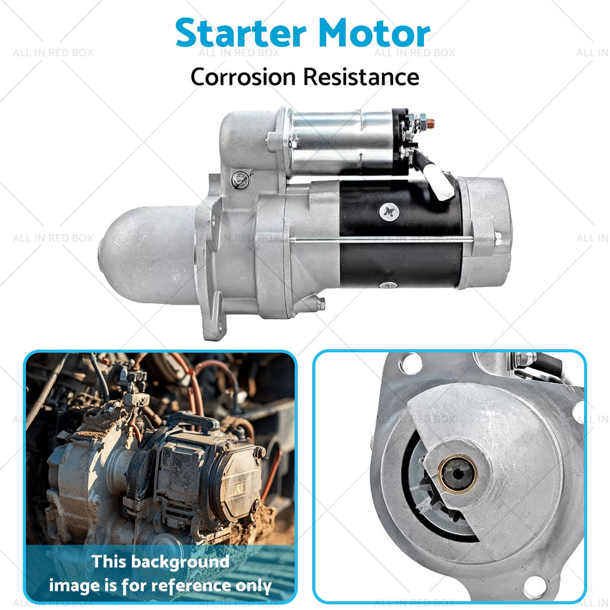 Starter Motor Suitable for Bobcat Skid Steer Loaders 763C 763F 763G 773 6660797