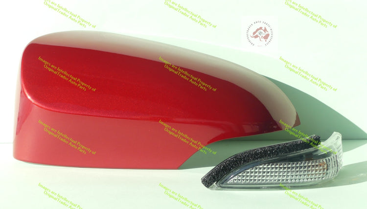 Left Side Mirror Cap Cover Housing for Toyota Corolla E170 E180 Wildfire Red 3R3