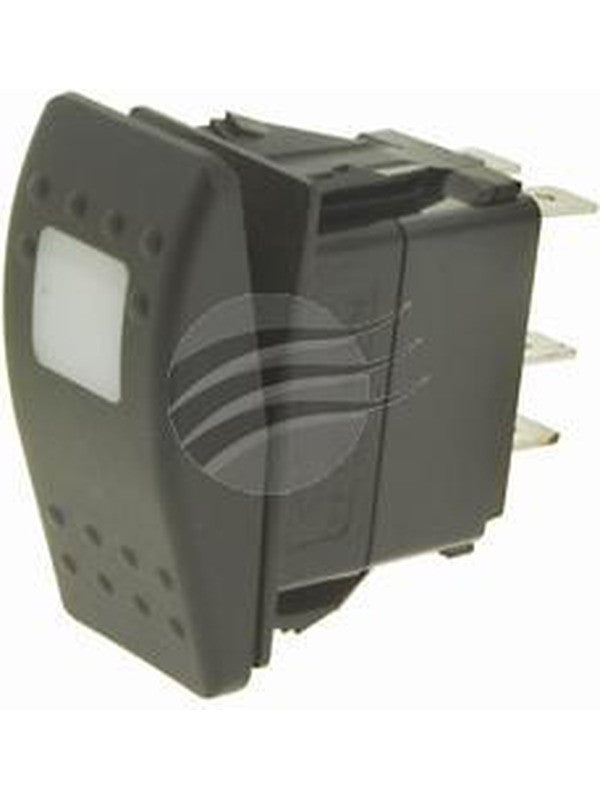 Carling Rocker Switch On/Off Red Illum 12V 20Amp Spst 4 Blade Terminal (SW1514)