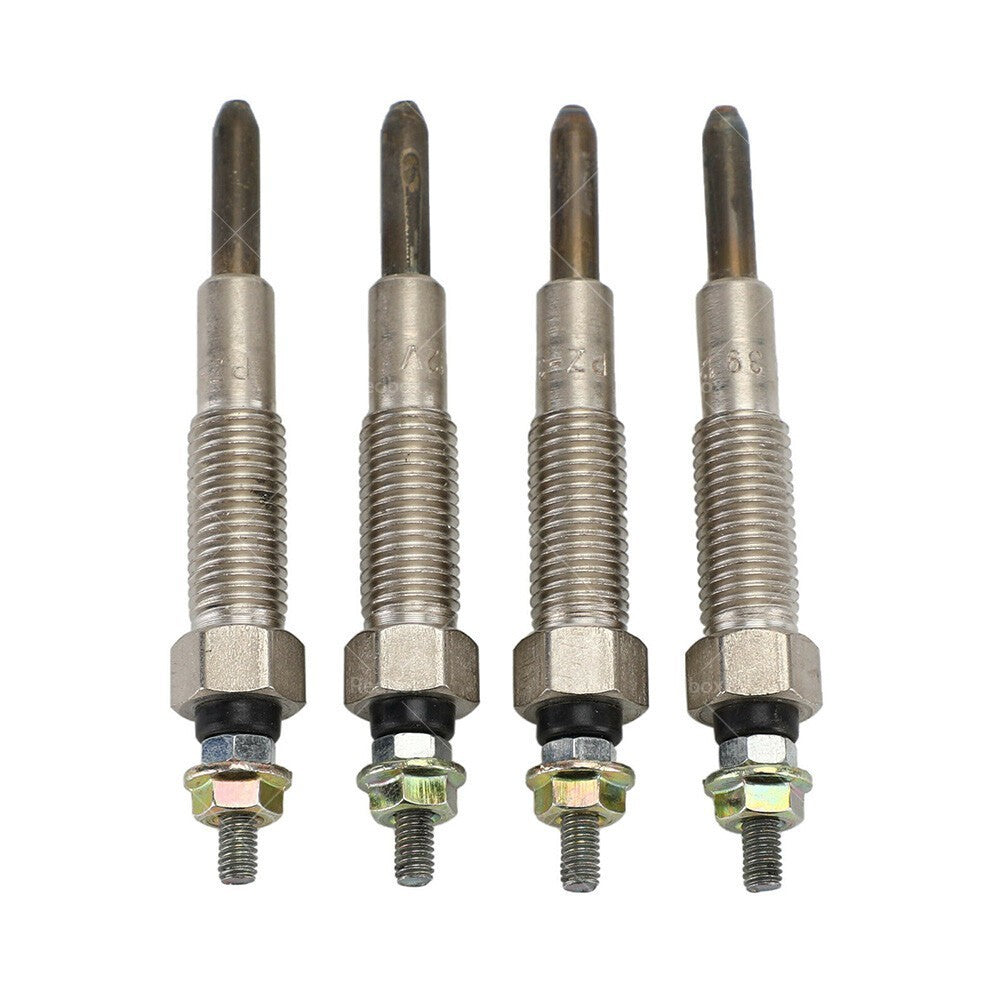 4x Glow Plugs Suitable for Ford Courier 2.5L WL Diesel Turbo