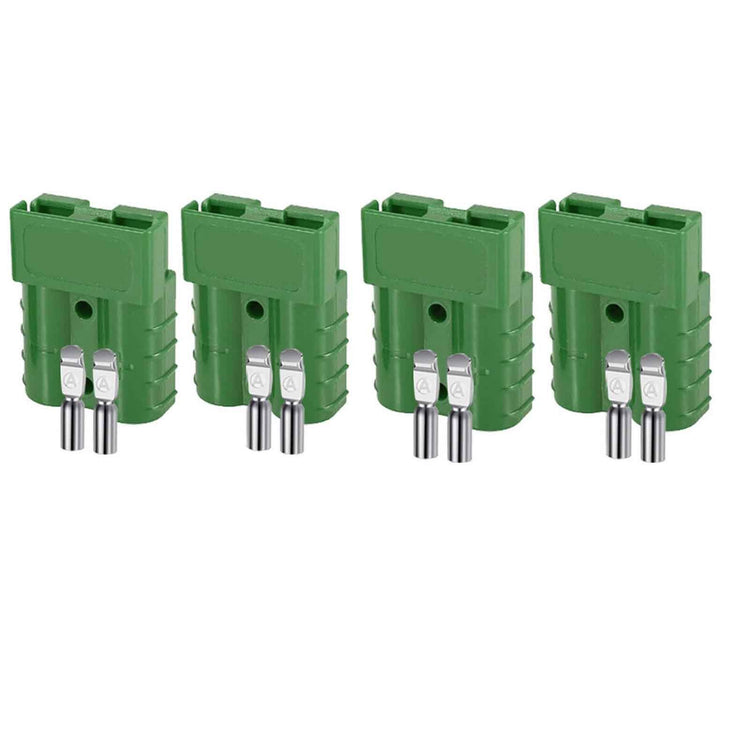 6 Sets Anderson Style Plug Connectors DC Power 50AMP Solar Caravan 6AWG GREEN AU