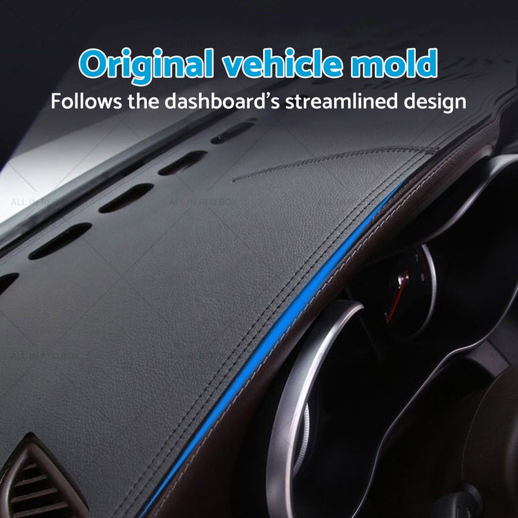 Dash Mat Microfiber Leather Anti-Slip Suitable For Mitsubishi Outlander ZL 12-21