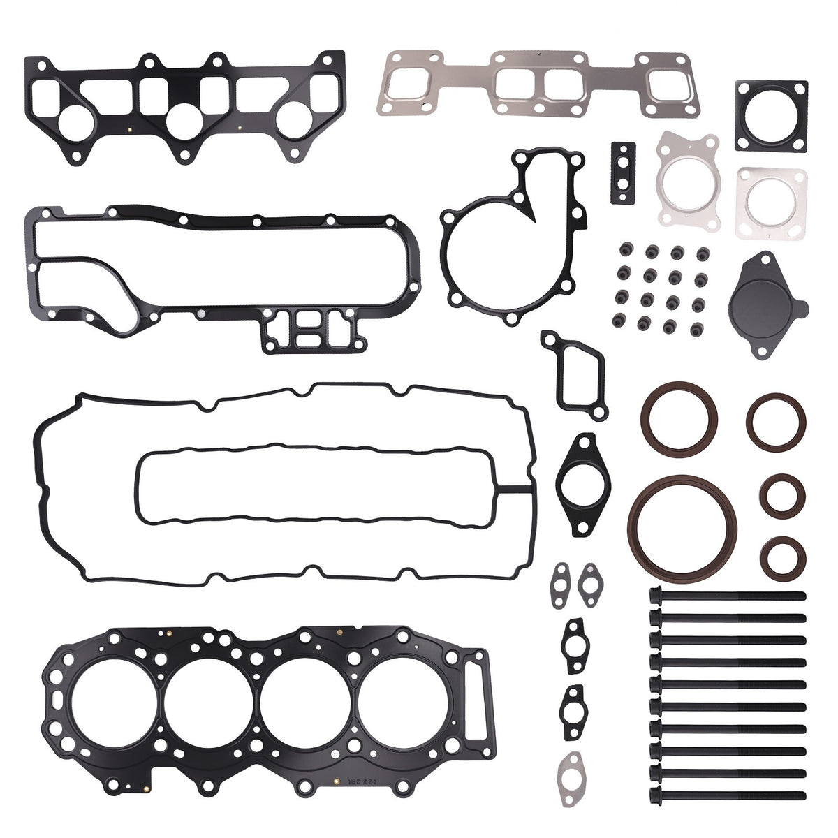 Cylinder Head Assembly & Bolt Gasket Kit for Ford Ranger Mazda BT50 2.5L 3.0L