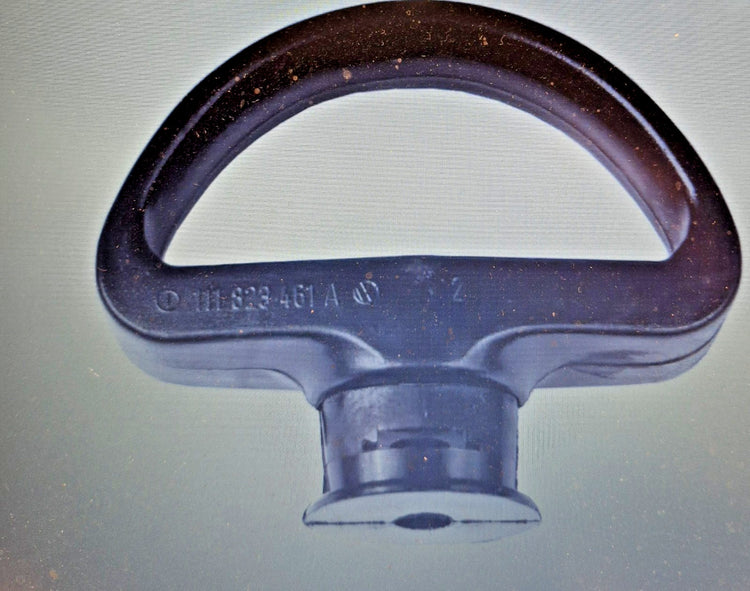 VW FUEL FILLER FLAP OPENING D HANDLE for BEETLE 1302 Super Bug From 08/70-07/72
