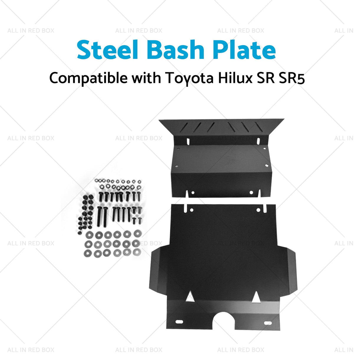 Steel Bash Plate Suitable for Toyota Hilux SR SR5 05-15 3mm