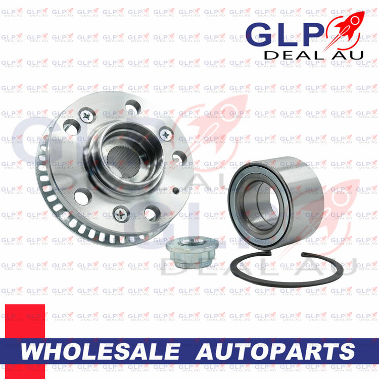 Front Wheel Bearing Hub Assembly For VW Golf Beetle MK4 9C Audi TT A3 S3 8L 8N