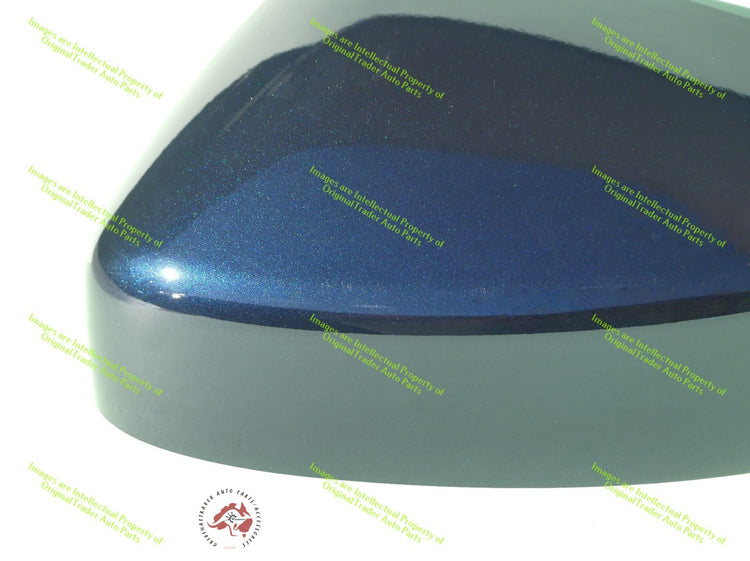 Left Door Mirror Cap Case Cover for Mazda CX-5 CX5 KF Deep Crystal Blue Mica 42M