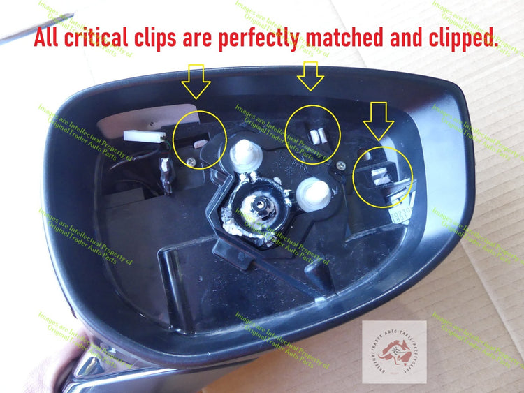 Left Side Mirror Cap Cover Case for Mazda CX30 CX-30 Machine Grey Metallic 46G