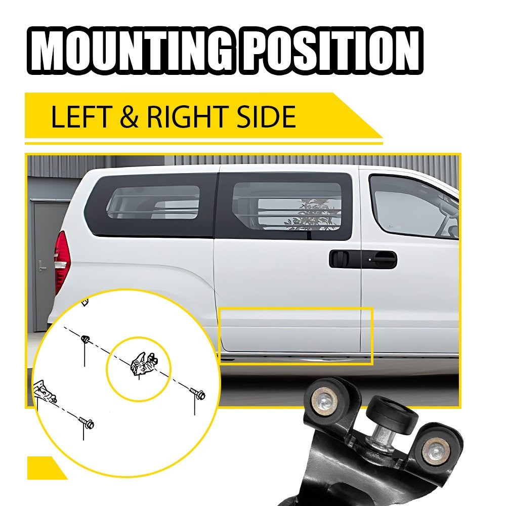 For ILOAD IMAX 2007-20 LH RH Sliding Door Middle Roller Bracket 839404H000 2x V1