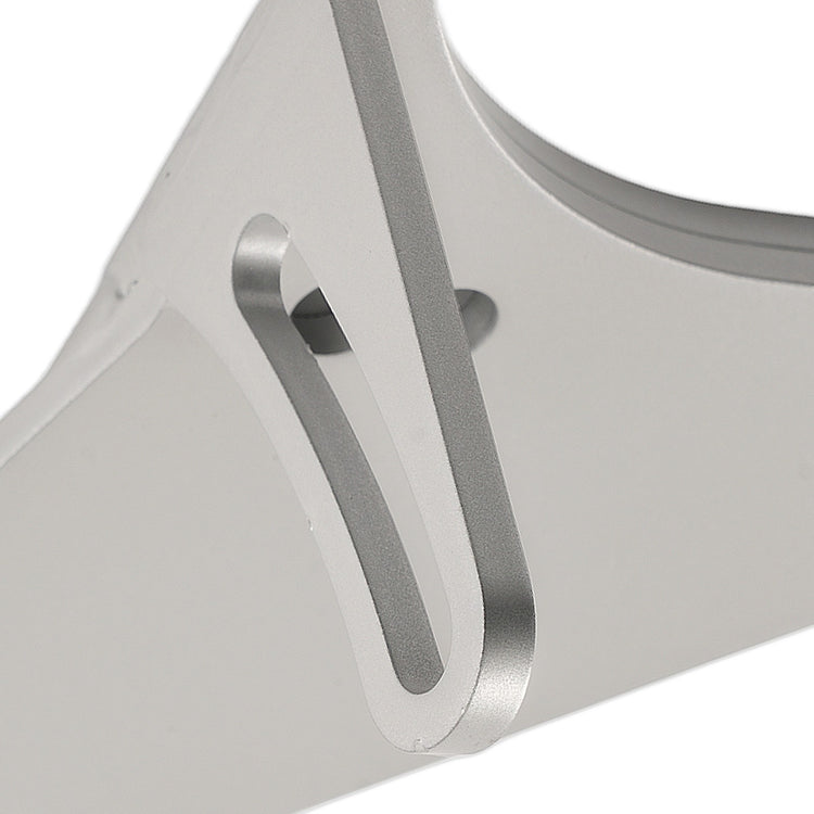 Alternator Relocator Bracket Swap Mount Silver for Honda H22 EF EG EK DA DC2
