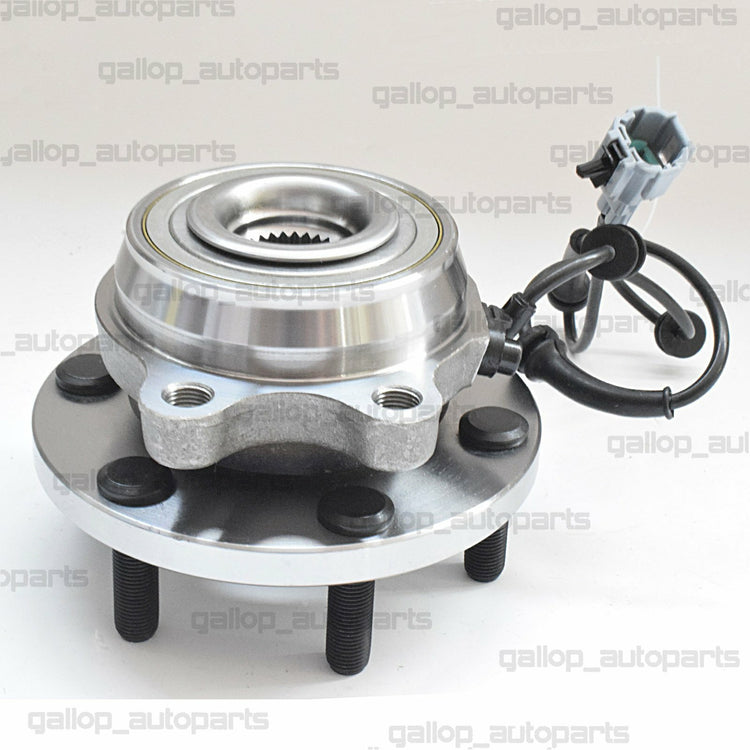 Front Wheel Bearing Hub for Nissan Navara D40 (Spain) AWD 4WD ABS Pathfinder R51