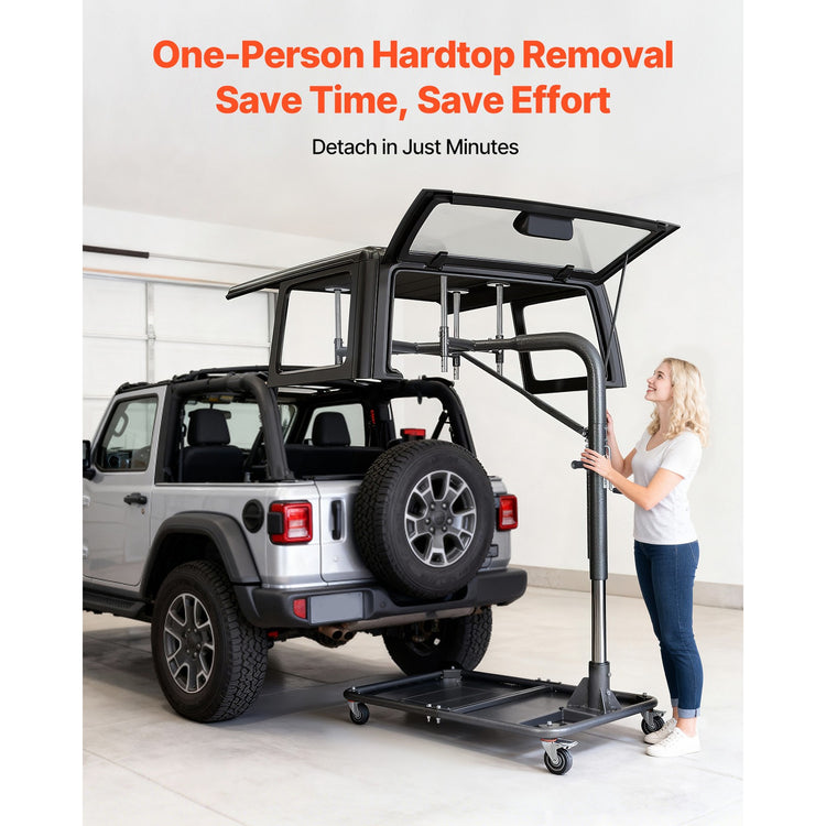 Uimoso Hardtop Hoist System for Jeep Wranglers YJ TJ JK