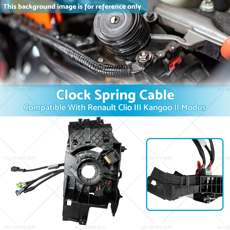 Clock Spring Suitable For Renault Kangoo II 1.2-1.6L 1997-2020 8201590637
