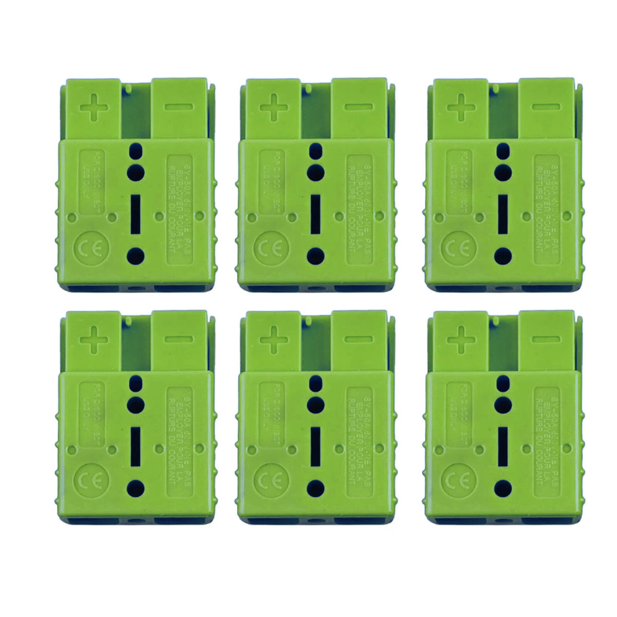 12Sets Connectors Anderson Style Plug DC Power 50AMP Solar Caravan 6AWG GREEN AU