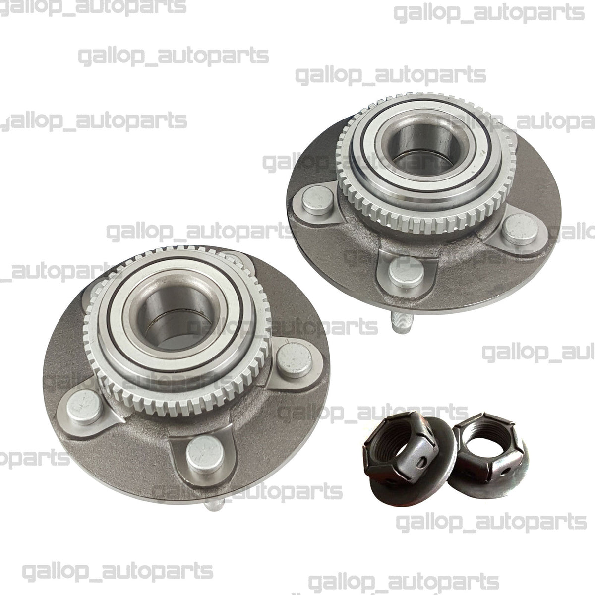 ATP Front Wheel Bearing Hub Hubs Falcon AU BA BF Territory 2WD + 2 Nuts For Ford