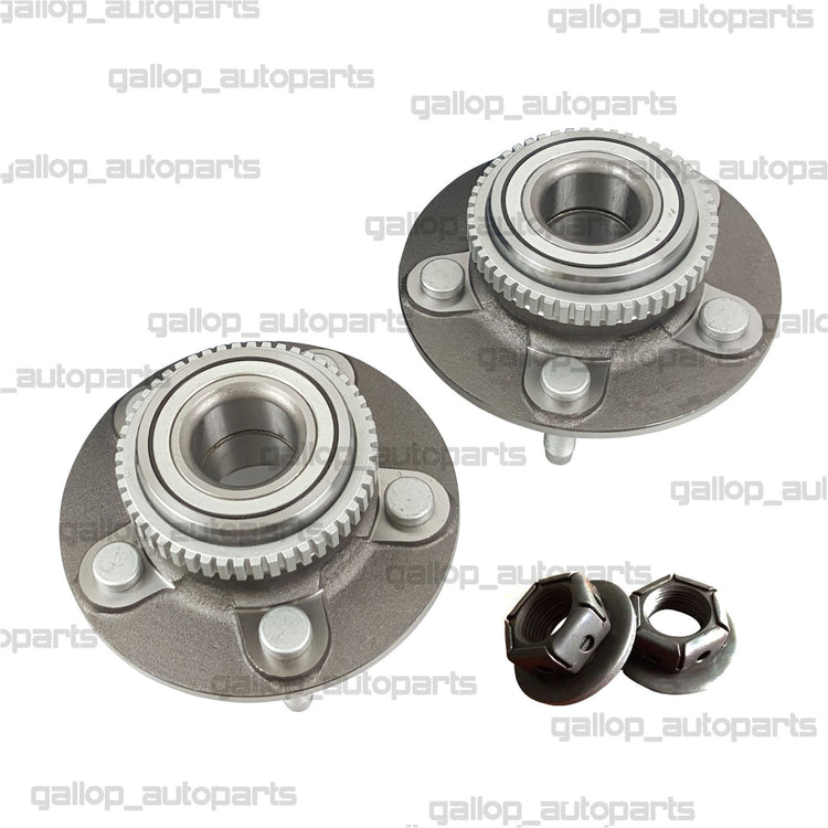ATP Front Wheel Bearing Hub Hubs Falcon AU BA BF Territory 2WD + 2 Nuts For Ford