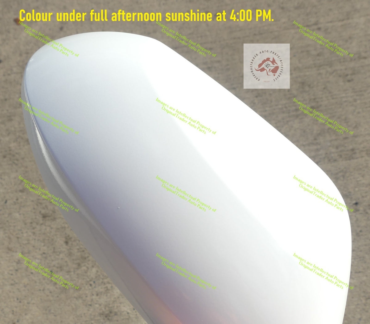Right Side Mirror Cover Cap Housing for Toyota Corolla E210 Glacier White 040