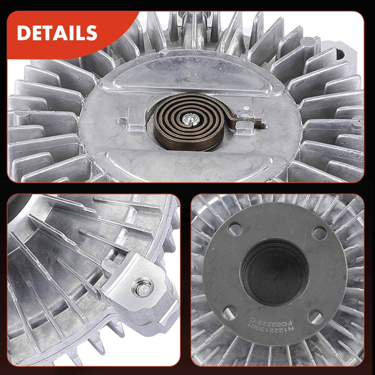 Engine Cooling Fan Clutch for Mercedes Benz W661 MB Ssangyong Musso 2.9L Diesel