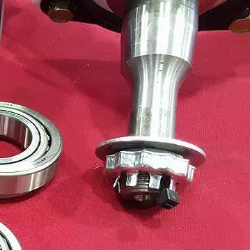 FORD FALCON XR XT XW XY STUB AXLE GREASE CAP, HUB NUT WASHER & RETAINER KIT