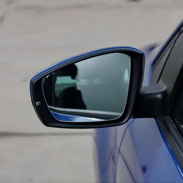Left Passenger Side Mirror Glass For VW Polo Heated Convex Back Plate