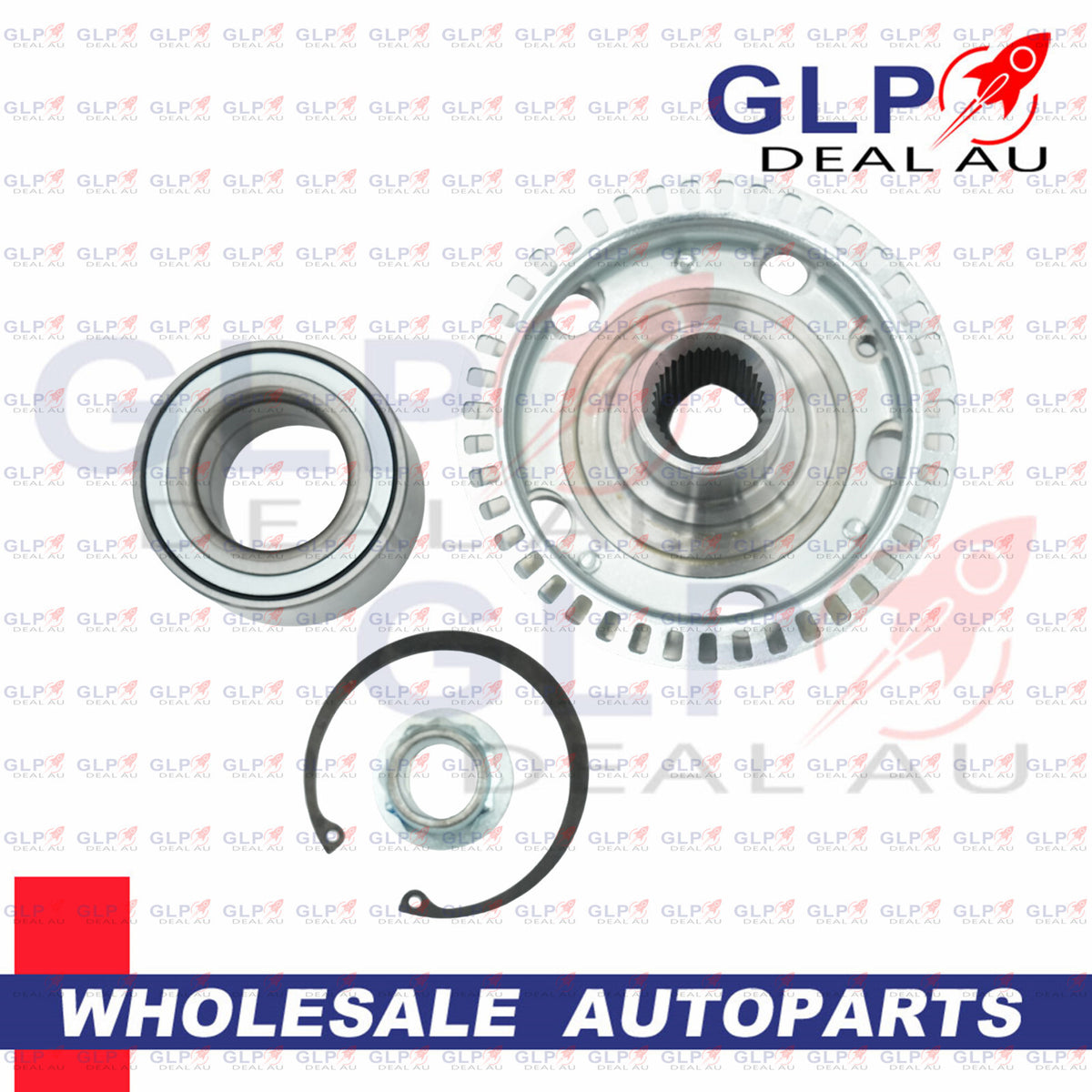 Front Wheel Bearing Hub Assembly For VW Golf Beetle MK4 9C Audi TT A3 S3 8L 8N