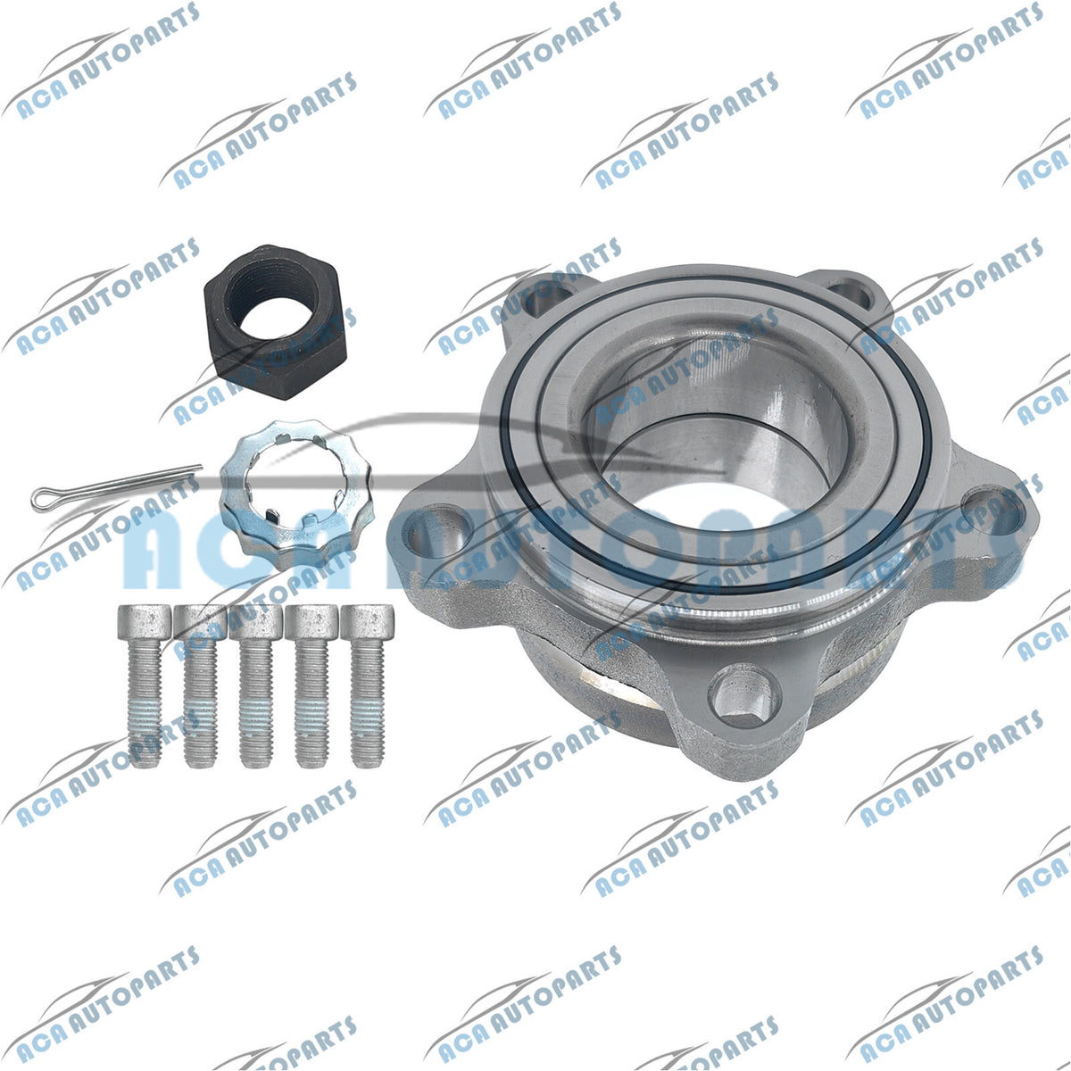 Front Wheel Bearing Hub Assembly for Ford Transit Van VM 49MM Axle 2006-Onwards