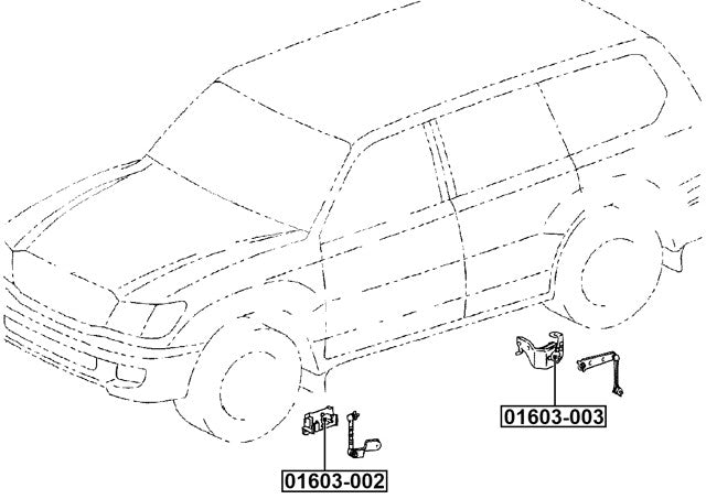 Height Control Sensor Fits Lexus 89406-60012