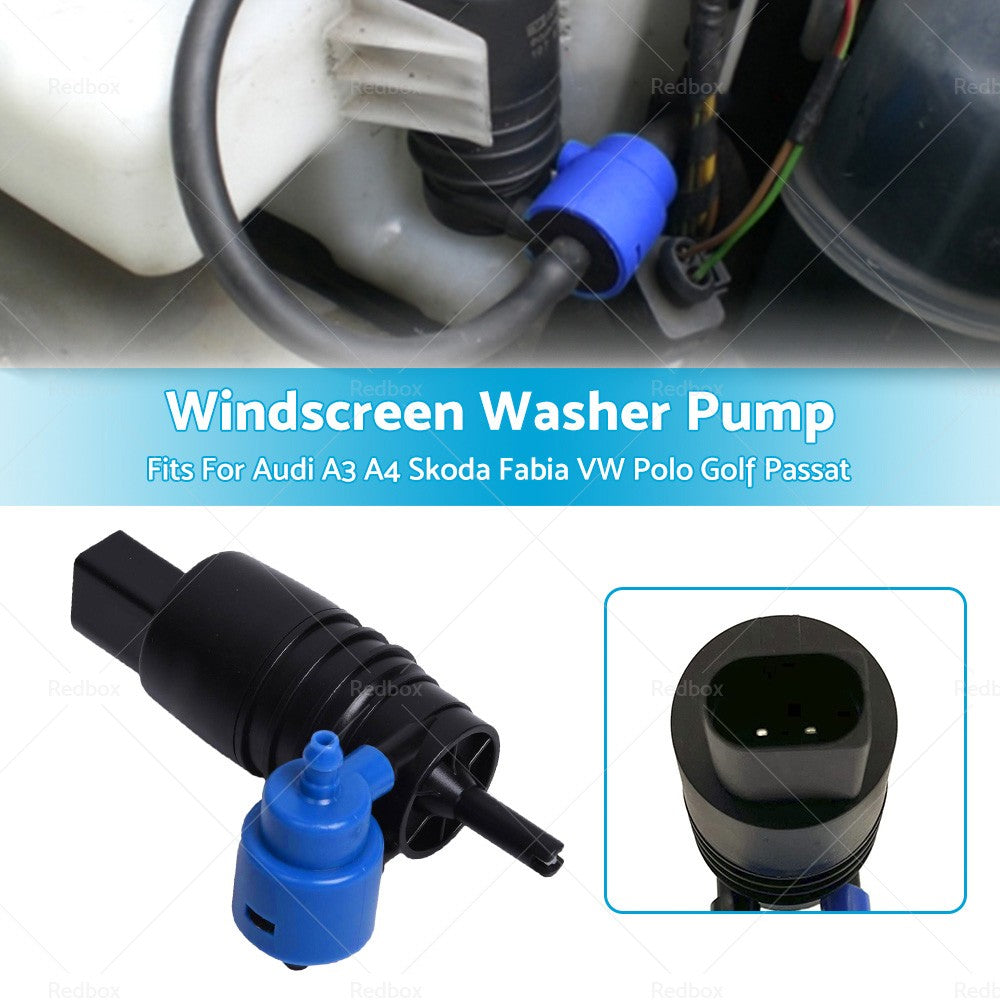 Windscreen Wiper Washer Pump Suitable for Audi Skoda VW Seat 1J6955651
