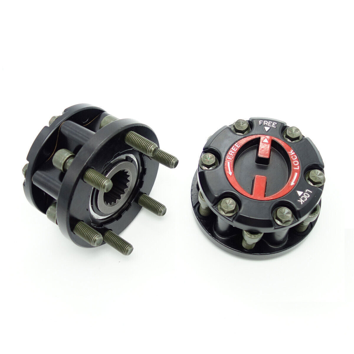 A pair Free Wheeling Hub Locking Sets For Holden Rodeo Colorado ISUZU DMAX 87-98