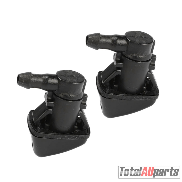 2x Front Windshield Washer Nozzle Jet Heated for Ford F-450 Super Duty 5.4L 6.4L