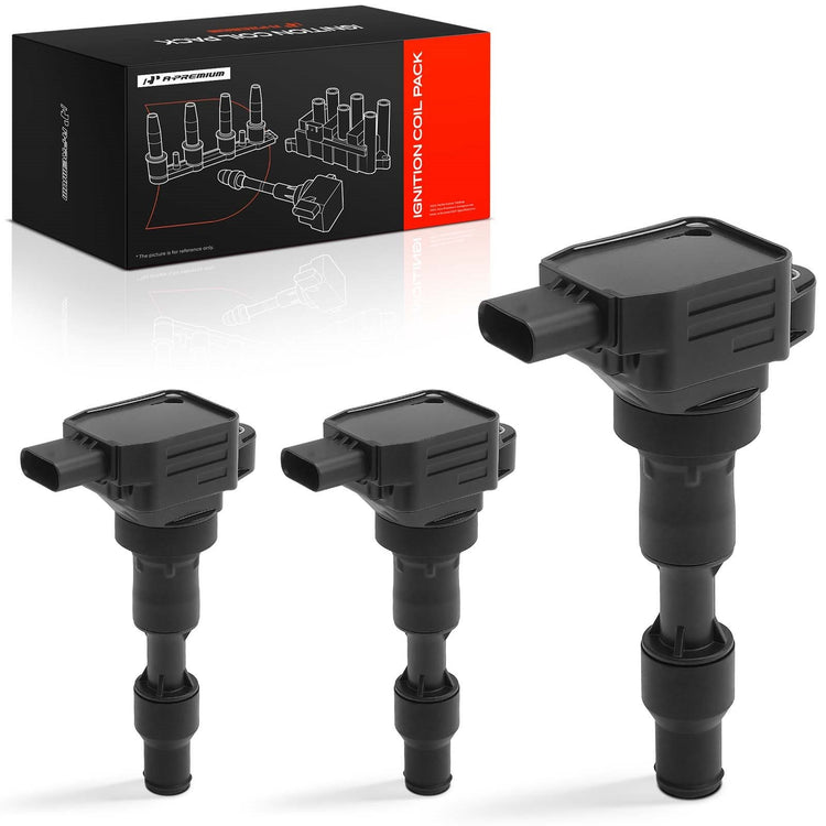A-Premium 3x Ignition Coils for Genesis G70 IK 19-25 G80 DH GDI Hyundai Palisade