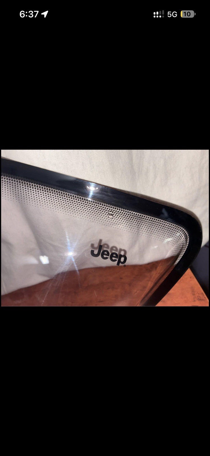 Genuine OEM Mopar Jeep Wrangler JL /Gladiator JT Half Door Upper Windows (Pair)⁠