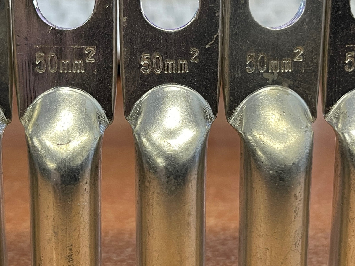 Heavy Duty Battery Crimp Terminals Tin Coated Copper  - Suit 6AWG6B&S Gauge Wire