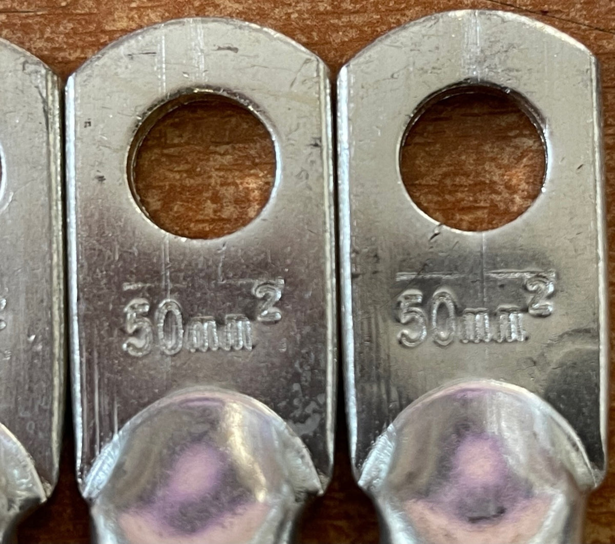 Heavy Duty Battery Crimp Terminals Tin Coated Copper  - Suit 6AWG6B&S Gauge Wire