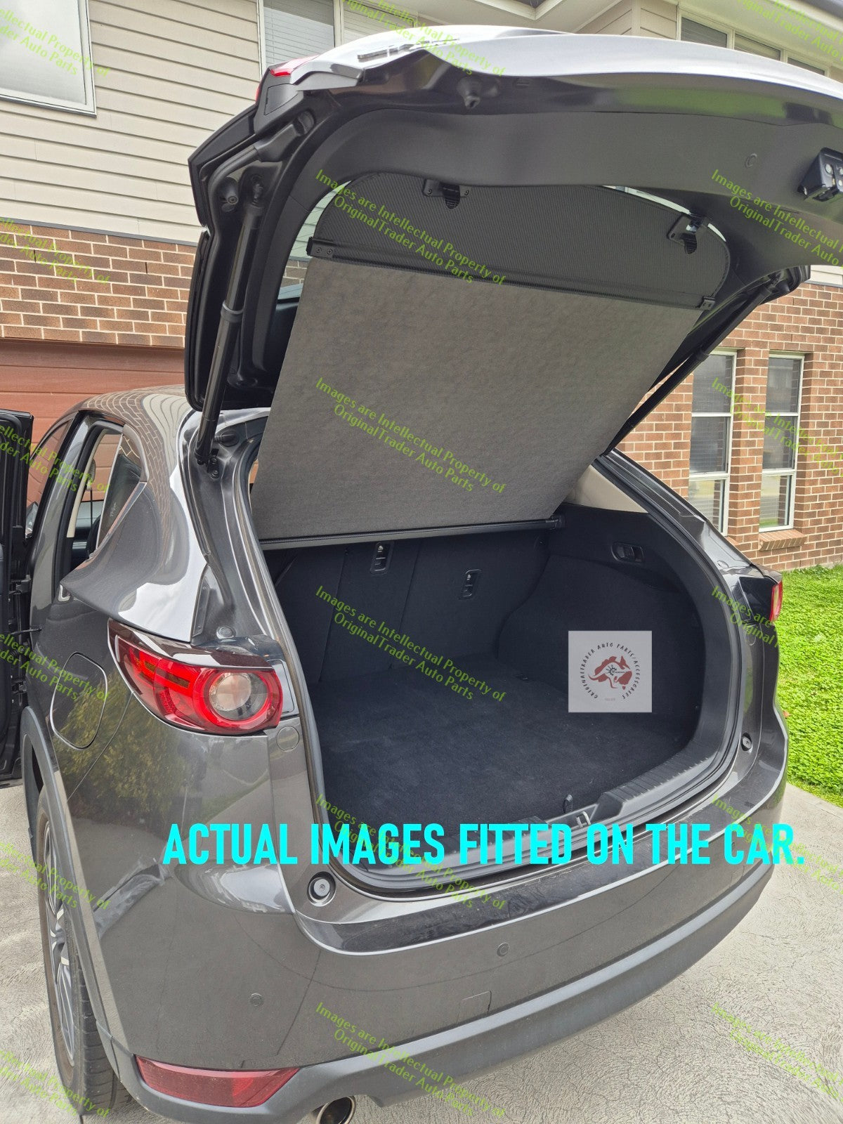 Parcel shelf cargo blind for Mazda CX-5 CX5 *KF Series ONLY* 02/2017-2025 Black
